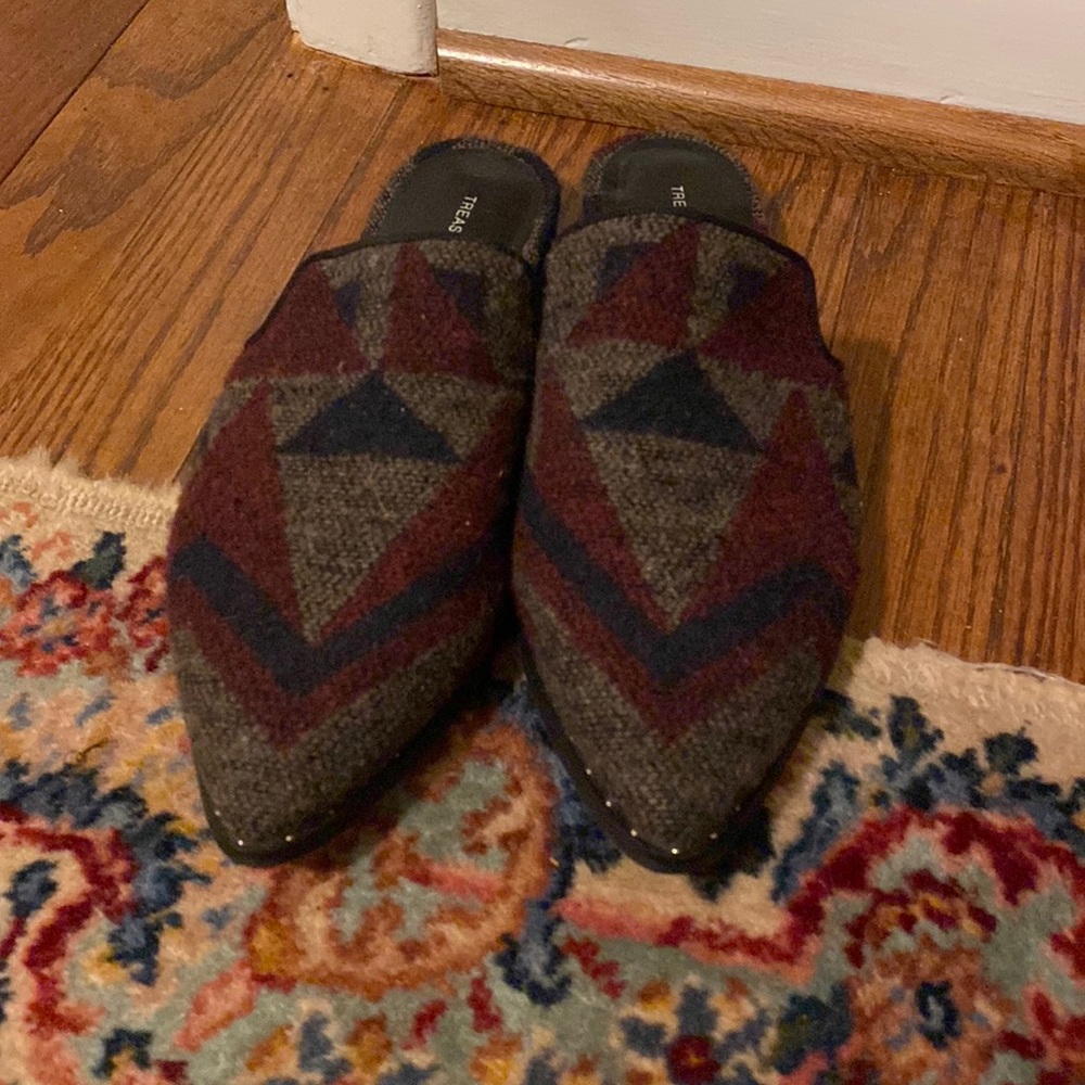 Gently used Treasure and Bond Mules